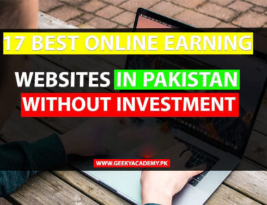 17 Best Online Earning Websites In Pakistan Without Investment In 2024