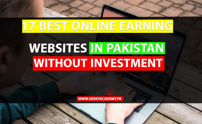 17 Best Online Earning Websites In Pakistan Without Investment In 2024