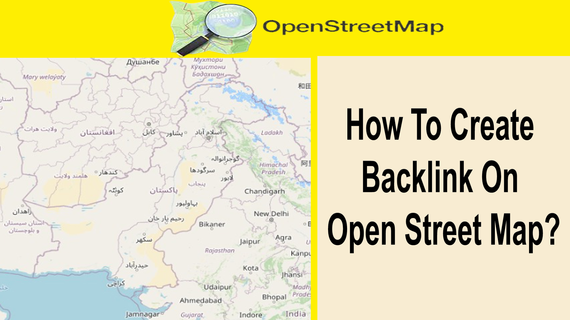How To Create Backlink On Open Street Map