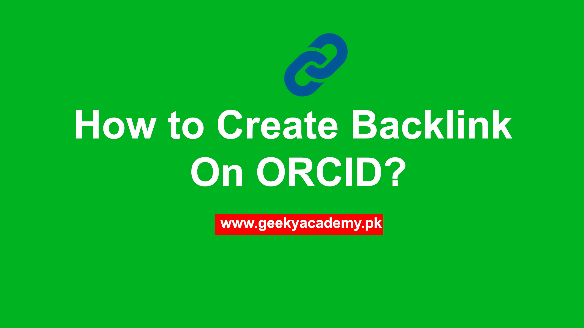 How to Create Backlink on ORCID
