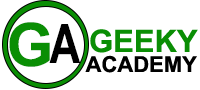 GEEKY ACADEMY GREEN LOGO