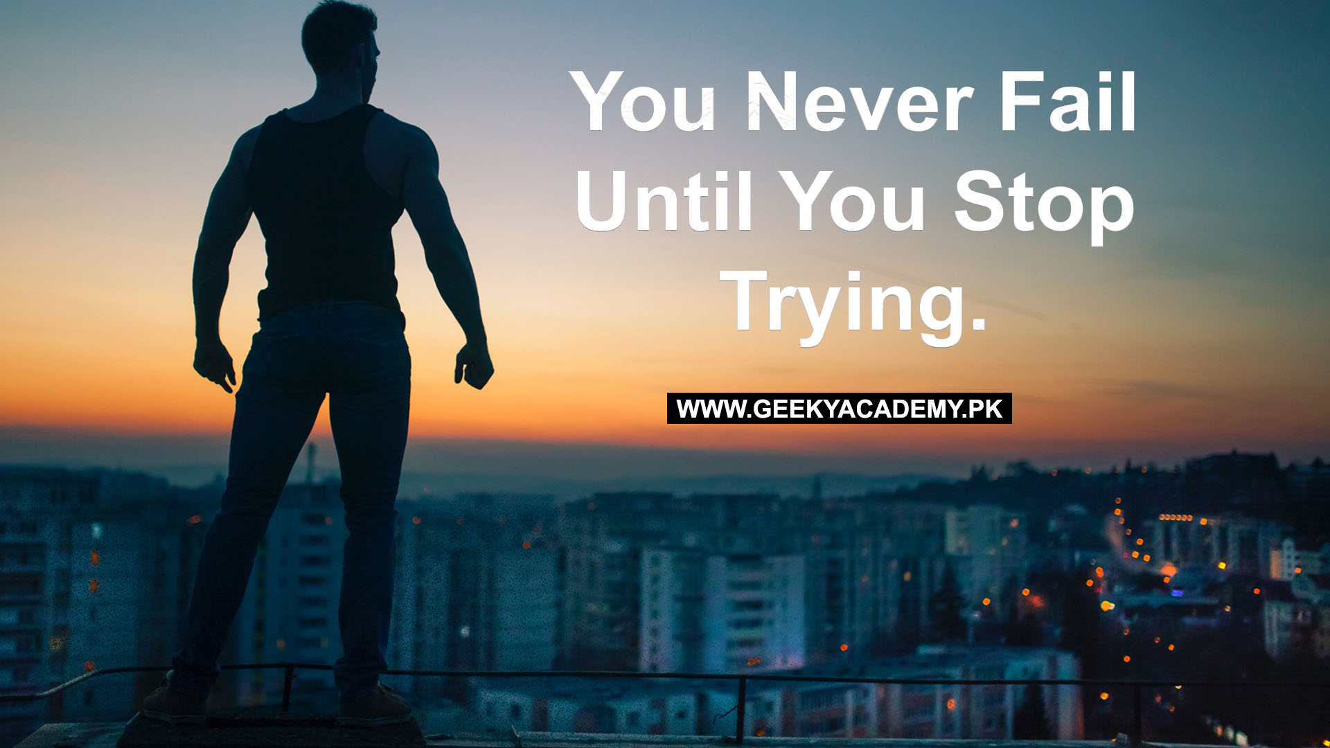 motivational quotes - You Never Fail Until You Stop Trying