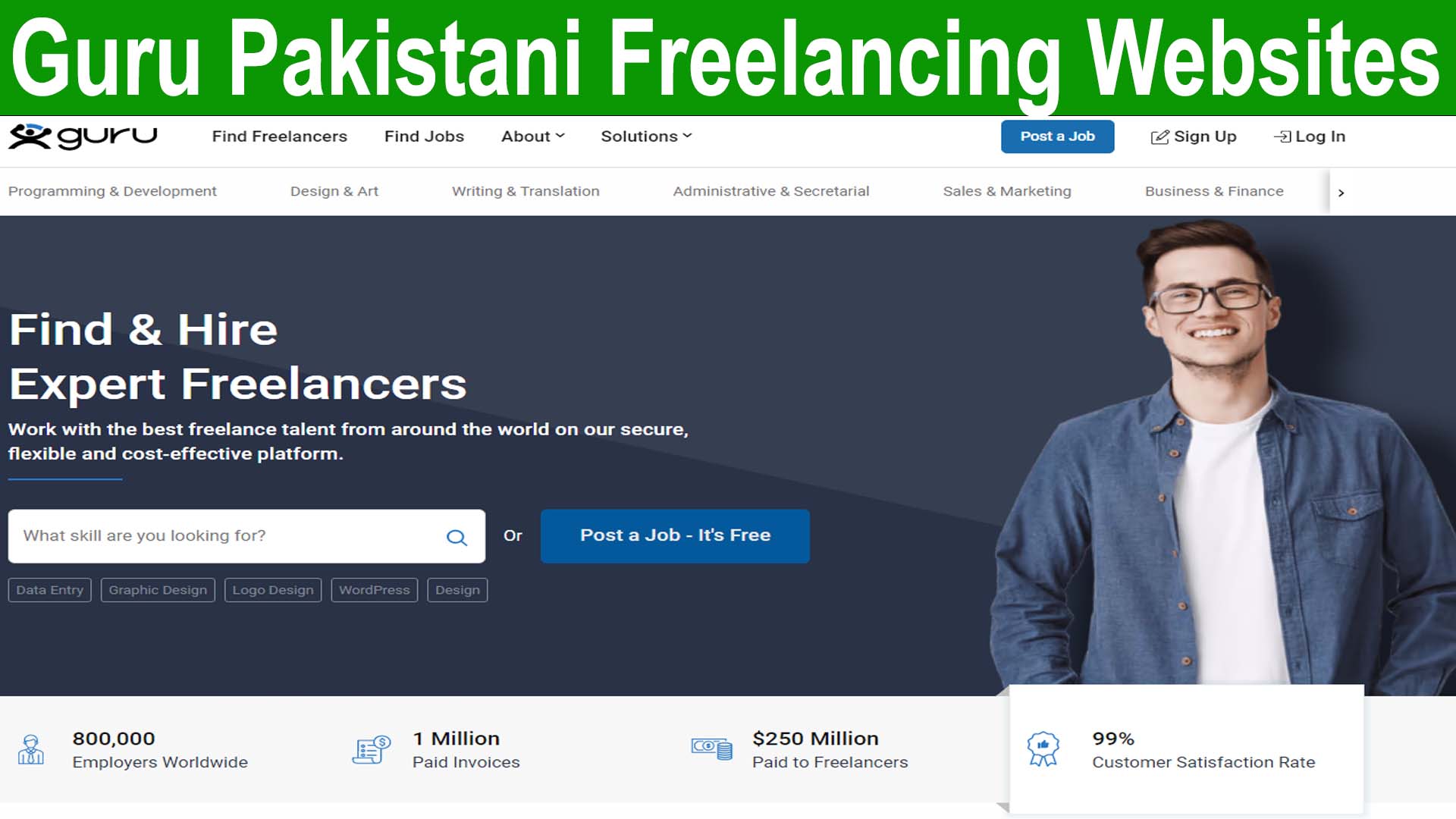 Guru Pakistani Freelancing Websites