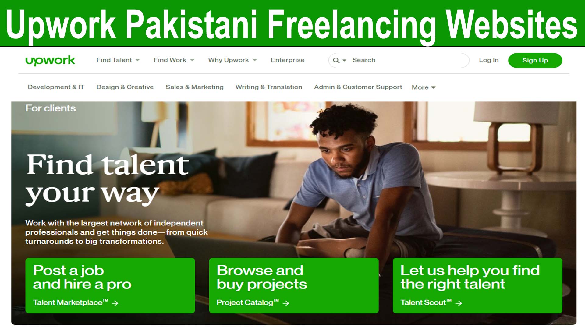 Upwork Pakistani Freelancing Websites