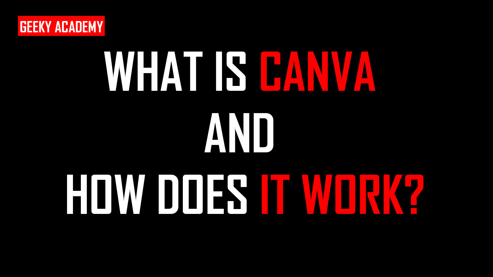 What is Canva and How does it work